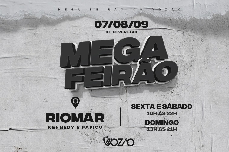 Sócio Vozão: Ceará promove Feirão de Sócios nos shoppings RioMar