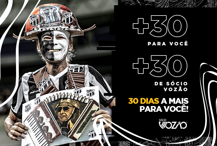 Durante paralisação do futebol nacional, Ceará cria diversas ações para seus sócios-torcedores