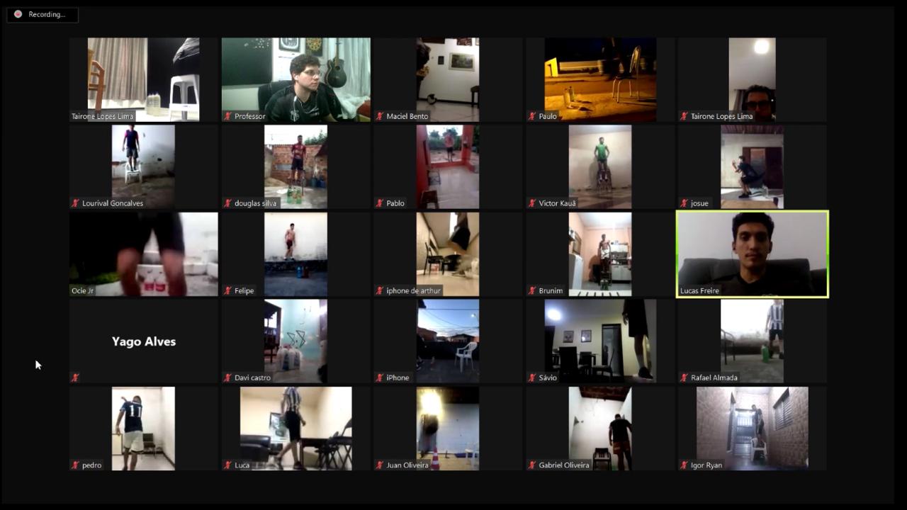 Base alvinegra mantém rotina de trabalhos através de treinamentos por videoconferência