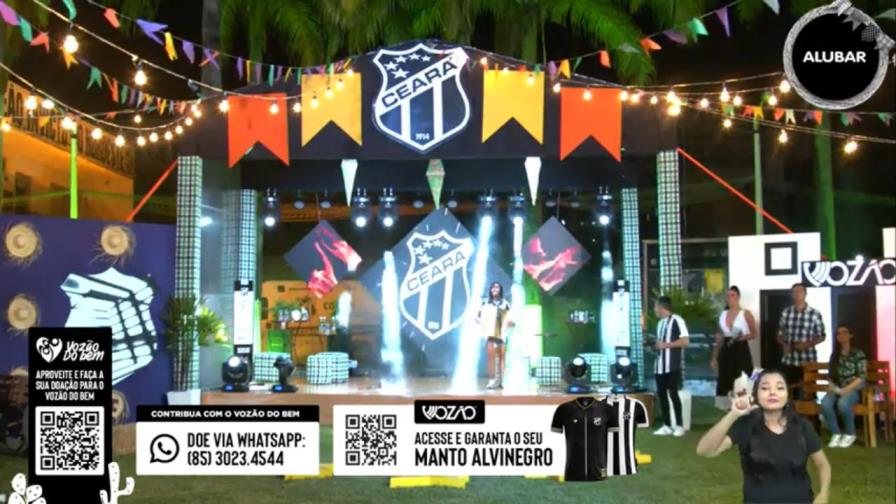 Arraiá do Cumpadi Vozão é sucesso de audiência e leva animação à noite de sexta-feira da Nação Alvinegra