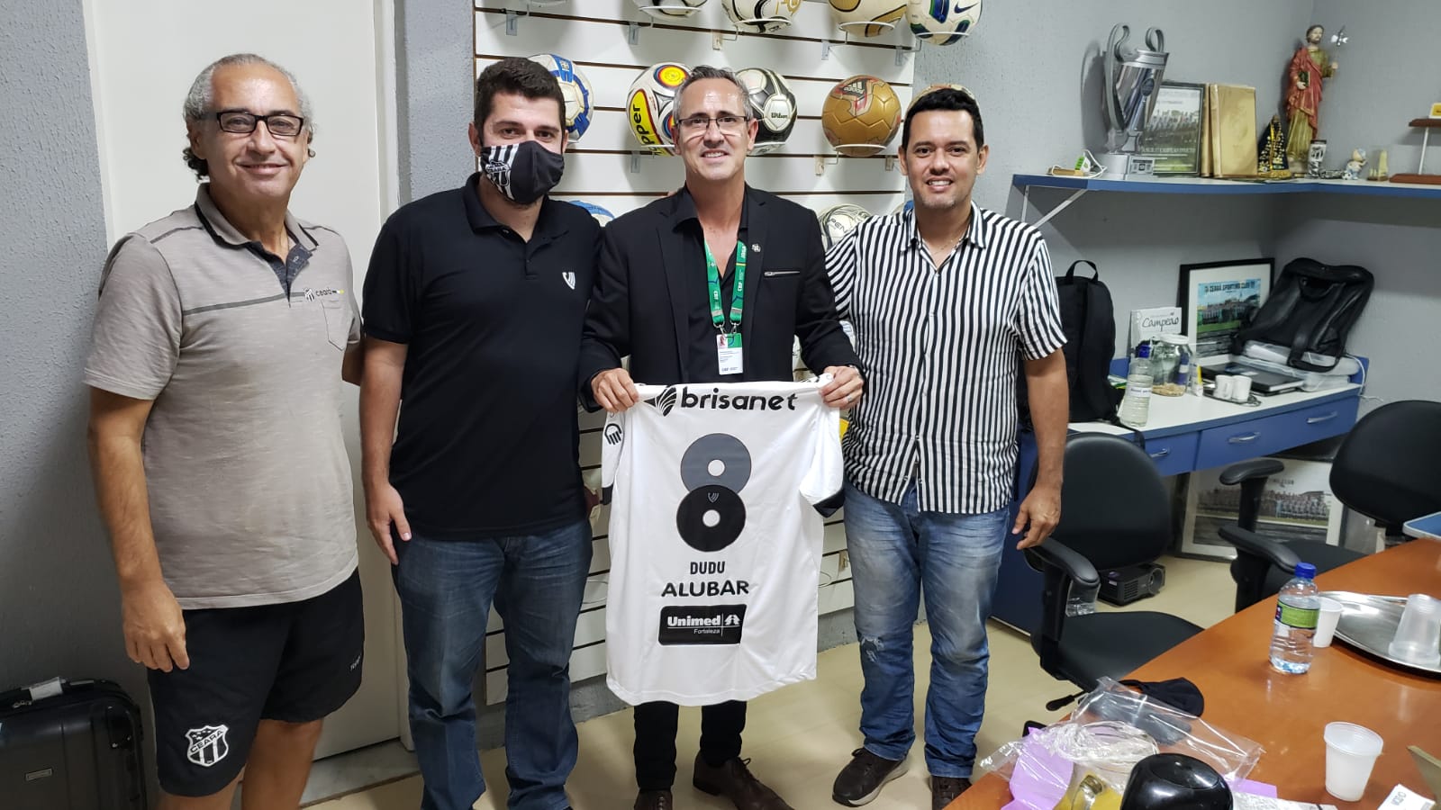 Categorias de Base: Ceará recebe visita de treinador da Seleção Brasileira Sub-16 e 18