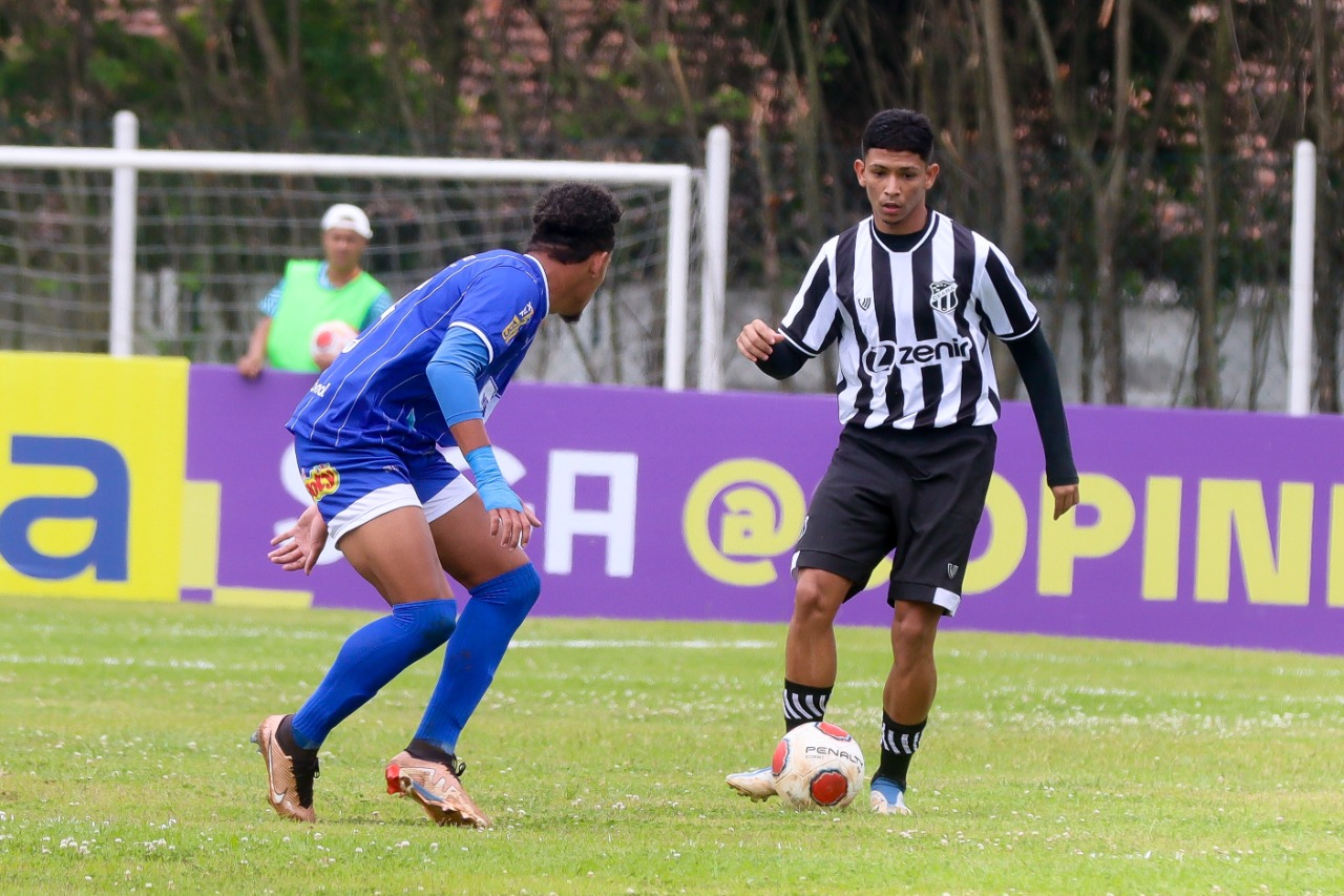 Sub-20: Ceará é superado pelo Rio Claro/SP na segunda rodada da Copinha