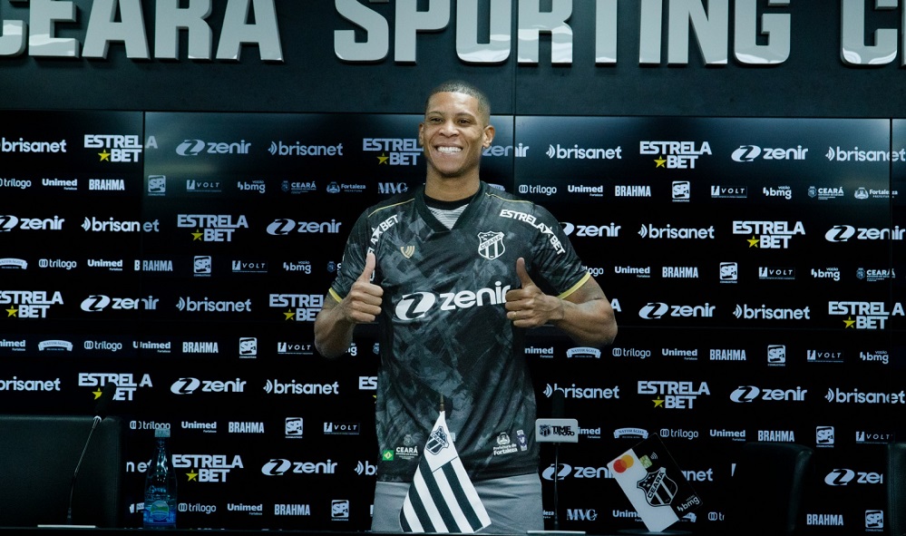 Em apresentação oficial, Hygor Cléber fala sobre acerto com o Ceará e as suas expectativas defendendo o Vozão