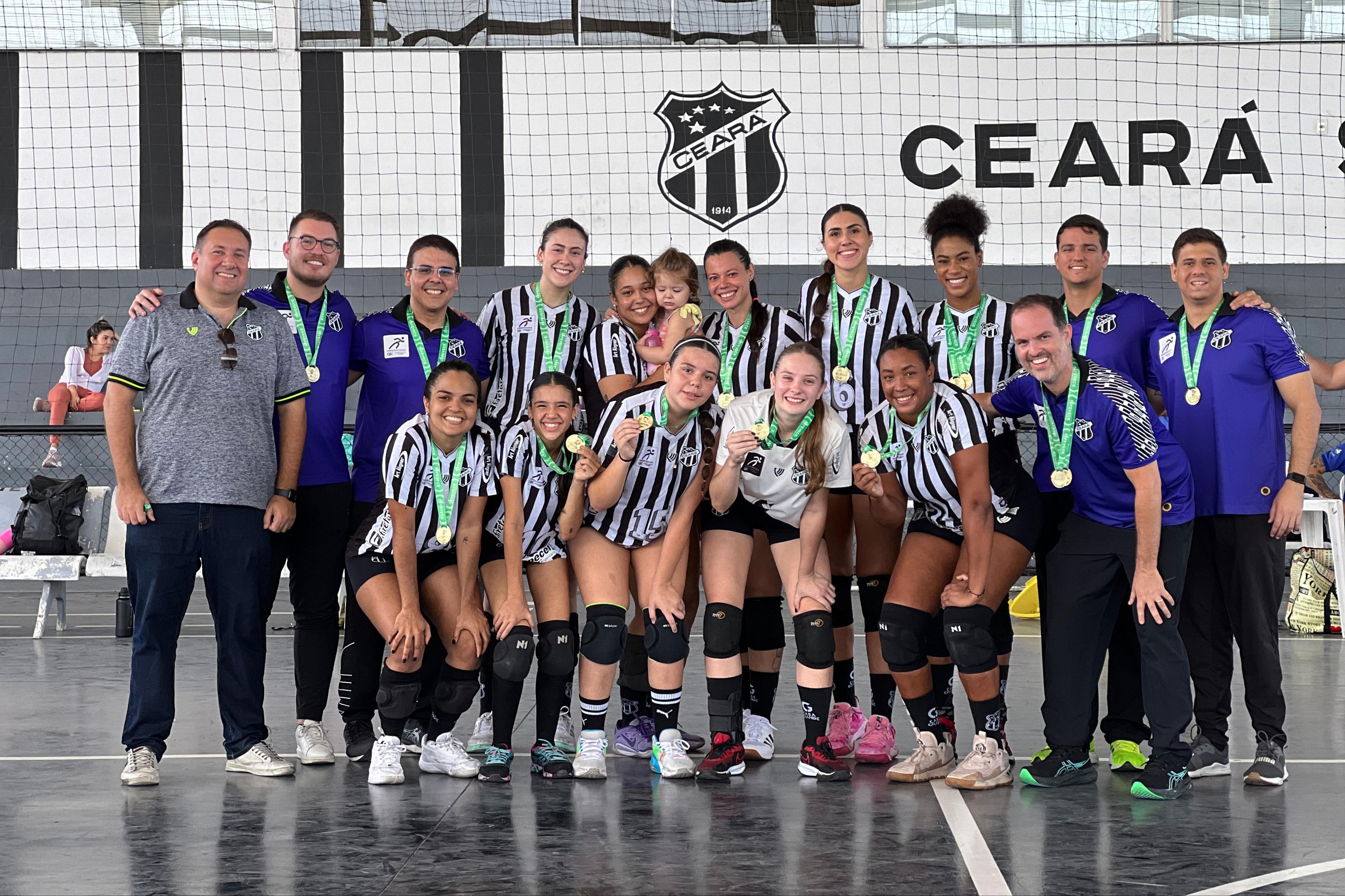 Vôlei: Ceará vence Fortaleza e conquista Cearense de Voleibol Feminino