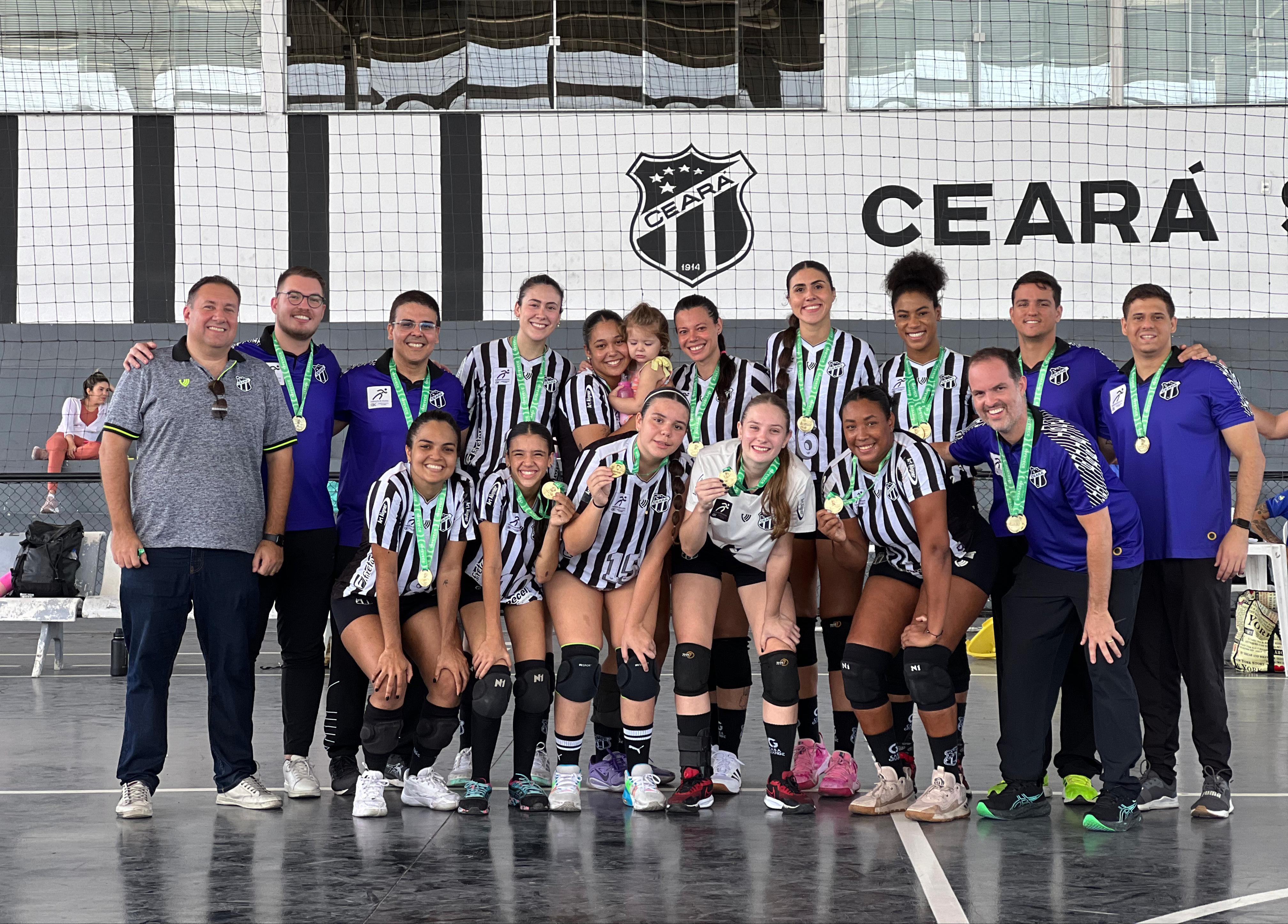 Vôlei: Ceará vence Fortaleza e conquista Cearense de Voleibol Feminino