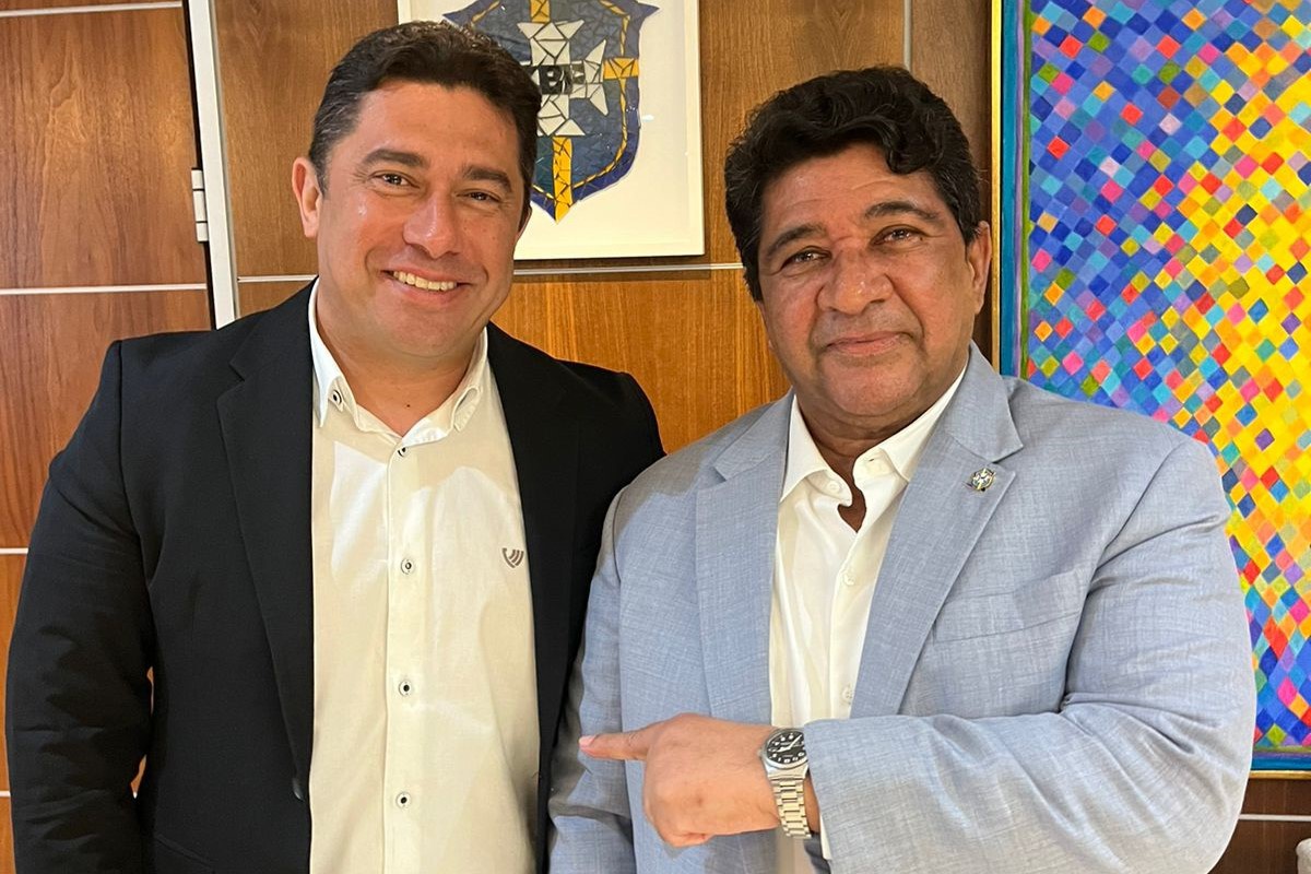 Presidente João Paulo Silva participa de encontro com Ednaldo Rodrigues, Presidente da CBF