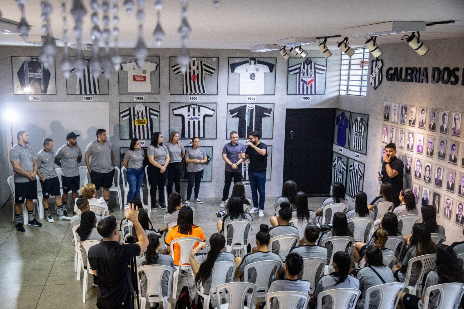 Fut. Feminino: Em Porangabuçu, Ceará realiza apresentação oficial do elenco de 2025