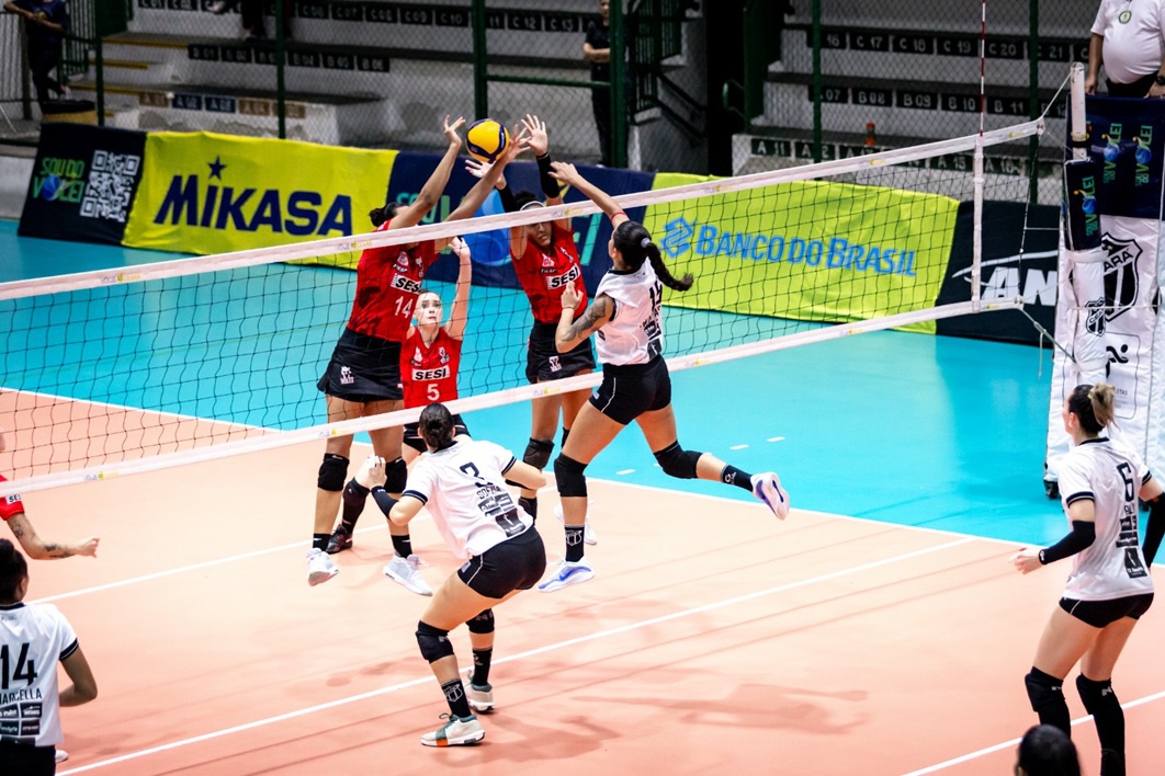 Vôlei: Ceará enfrentará Sesi Bauru nos playoffs da Superliga B