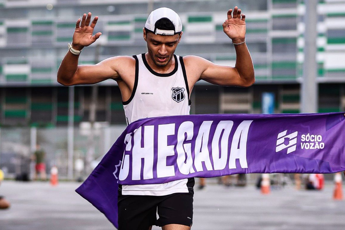 2ª edição da Corrida do Vozão reúne 3 mil torcedores alvinegros na Arena Castelão