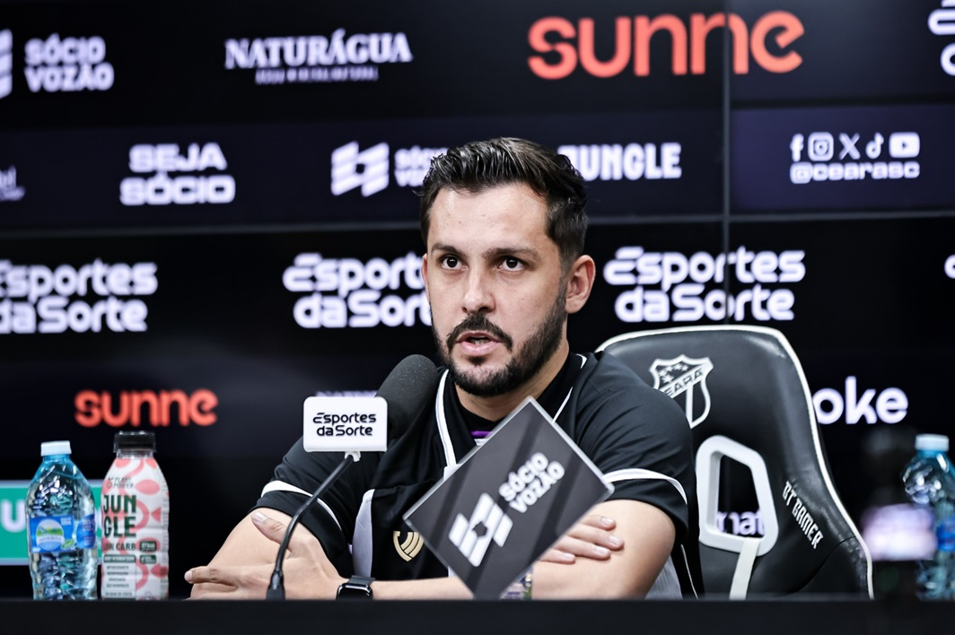 Pavani é apresentado, fala sobre momento do Ceará e revela pedido do técnico ao elenco: "Concentração e competitividade"