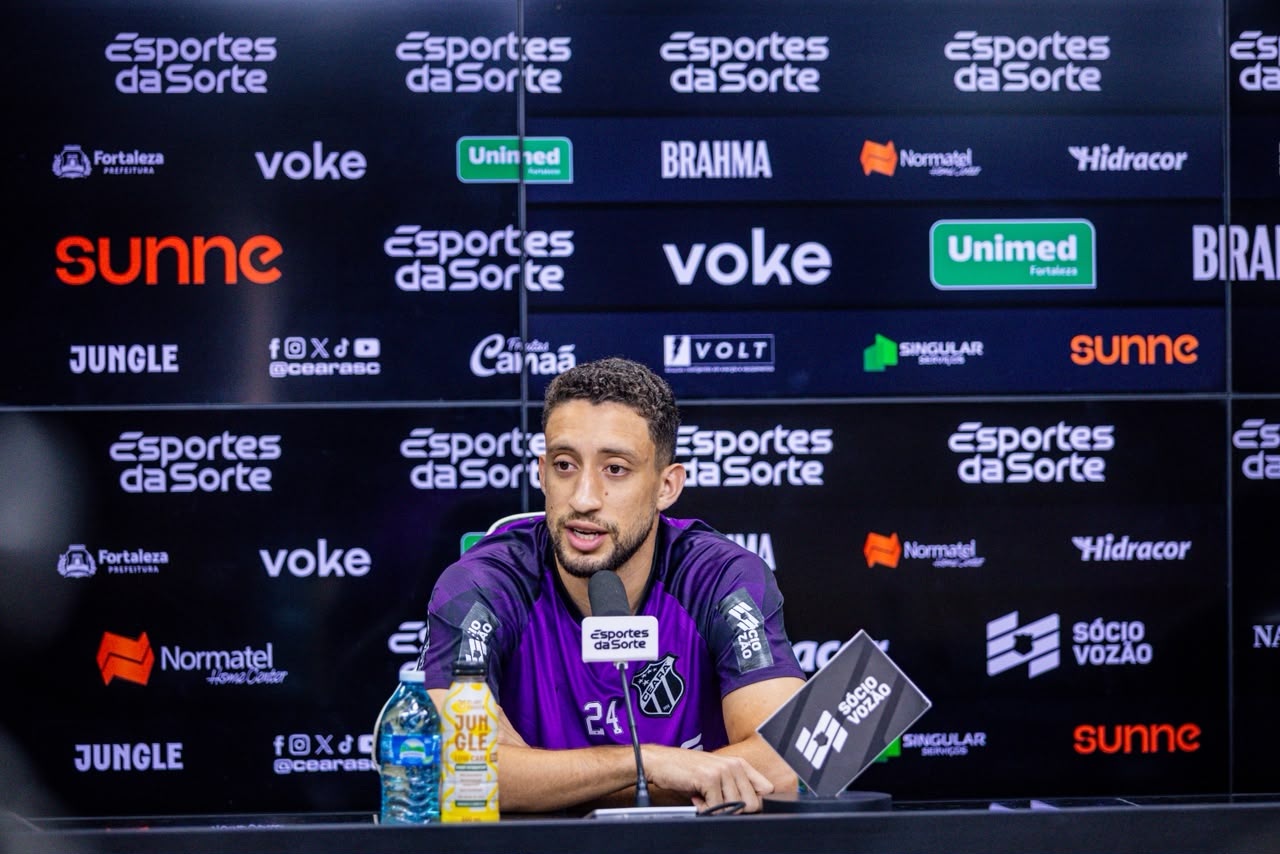 Júlio César fala sobre fase do Ceará na Série B e reconhece: "Precisamos melhorar em campo"