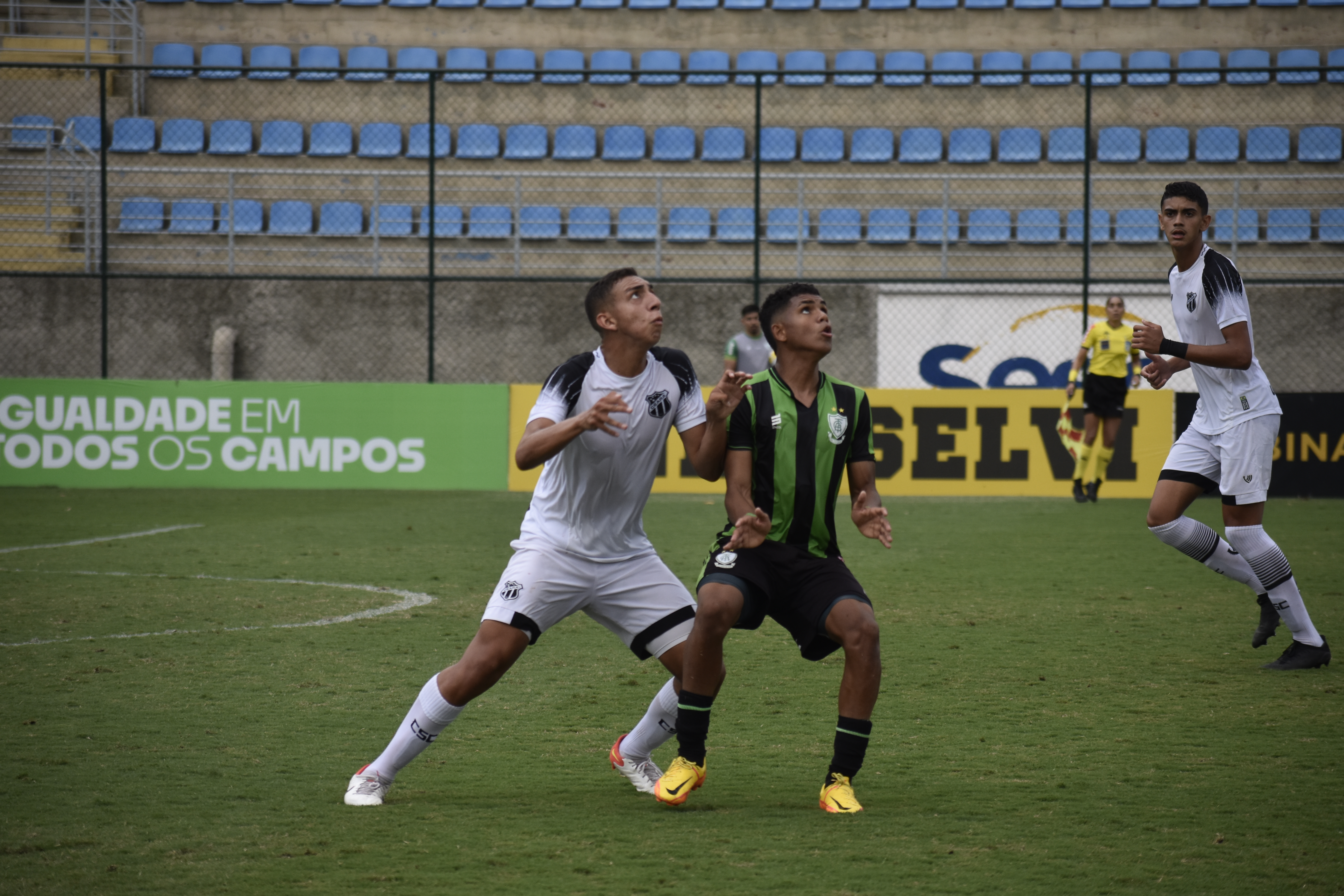 Sub-17: Fora de casa, Ceará empata com o América-MG, pelo Campeonato Brasileiro da categoria