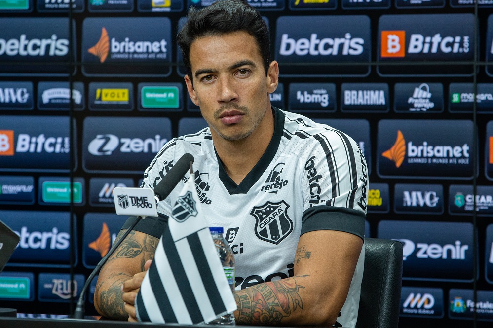 Diego Rigonato é apresentado oficialmente e fala sobre objetivos: “Quero fazer algo grande pelo Ceará”