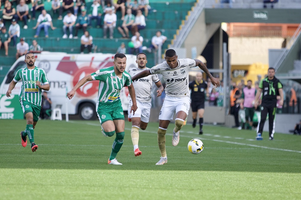 Série A: Fora de casa, Ceará luta até o final mas é superado pelo Juventude