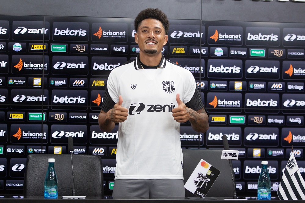 Em apresentação oficial, Willian Formiga fala sobre acerto com o Ceará e projeta futuro no Alvinegro