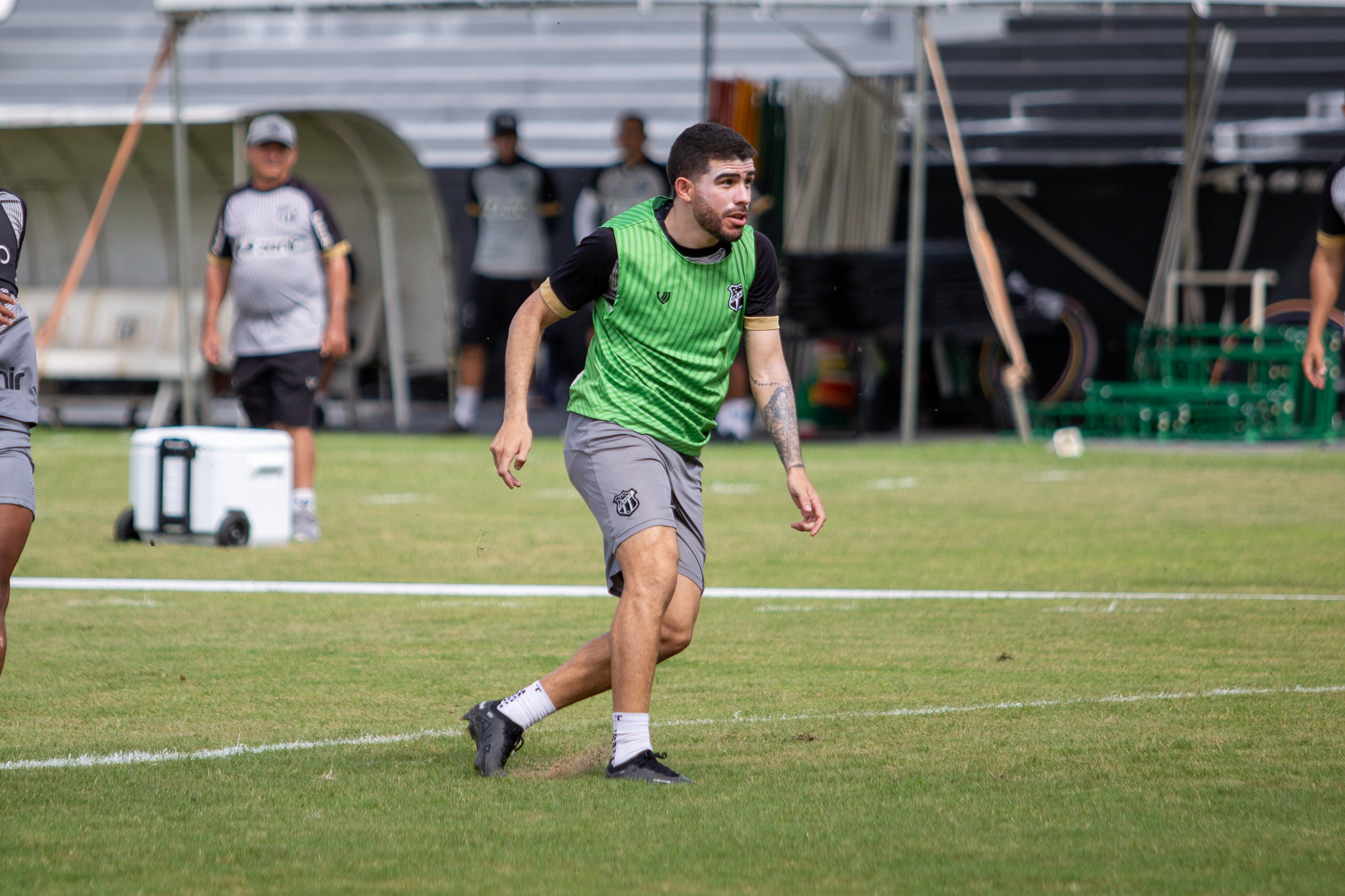 Em Porangabuçu, Ceará realiza o segundo dia de treinamentos para primeiro jogo da final da Copa do Nordeste