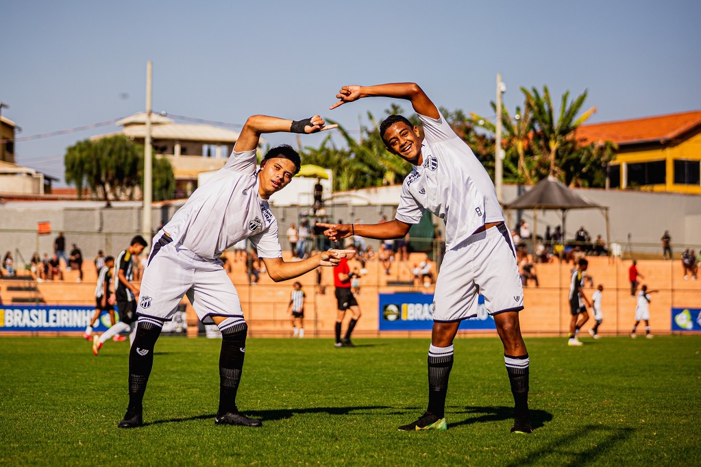 Ceará vence Atlético/MG por 1 a 0 e é campeão da Copa Brasileirinho Sub-15