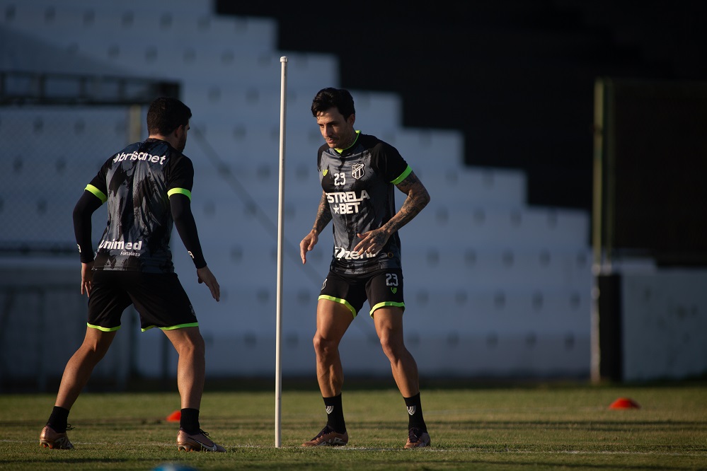 Ceará faz primeiro treino visando o Avaí