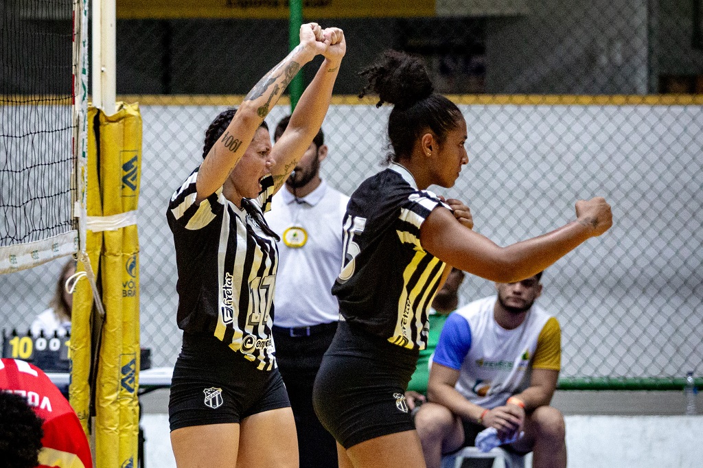 Vôlei: Na estreia da Superliga C, Ceará vence o CRB por 3 sets a 0