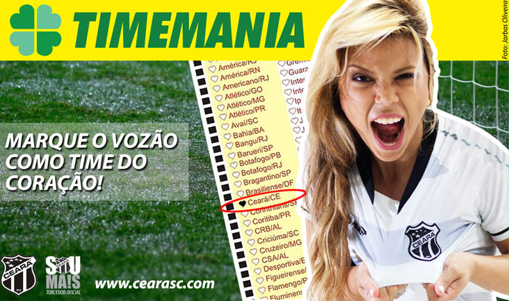 Aposte na Timemania e concorra ao prêmio de R$ 800.000,00