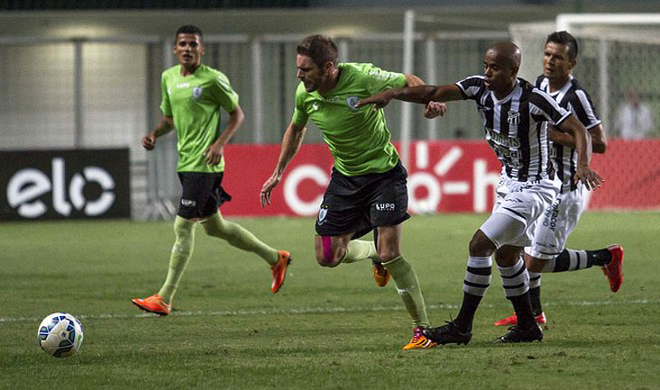 Ceará sai na frente, sofre empate em 1 x 1, mas traz vantagem para casa