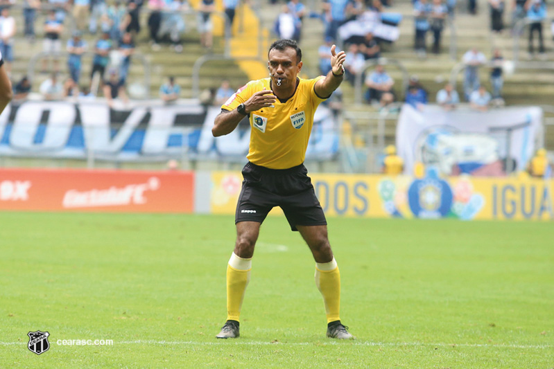 Árbitro paraense Dewson Fernando apitará o confronto entre Ceará e Internacional