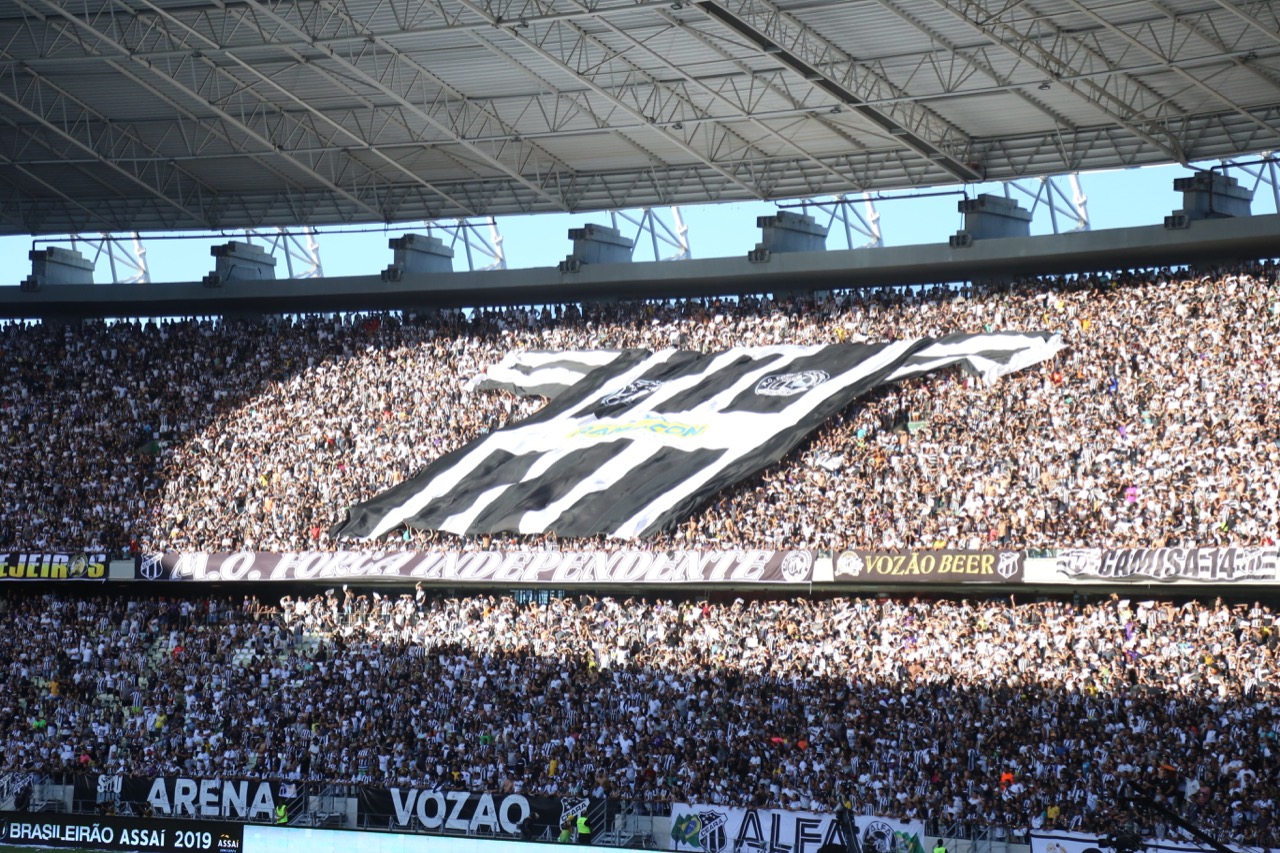 Confira informações sobre venda de ingressos entre Ceará x Flamengo para essa quinta-feira
