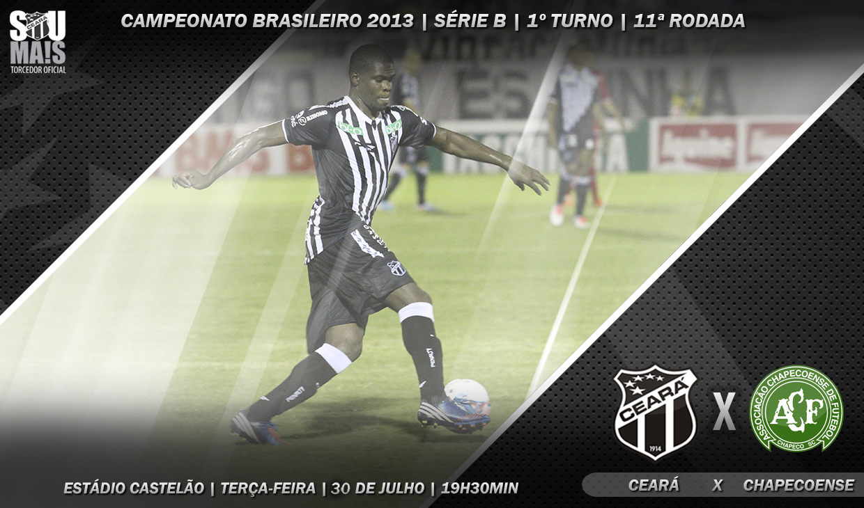 Lutando pela recuperação, Ceará recebe a Chapecoense, no Castelão