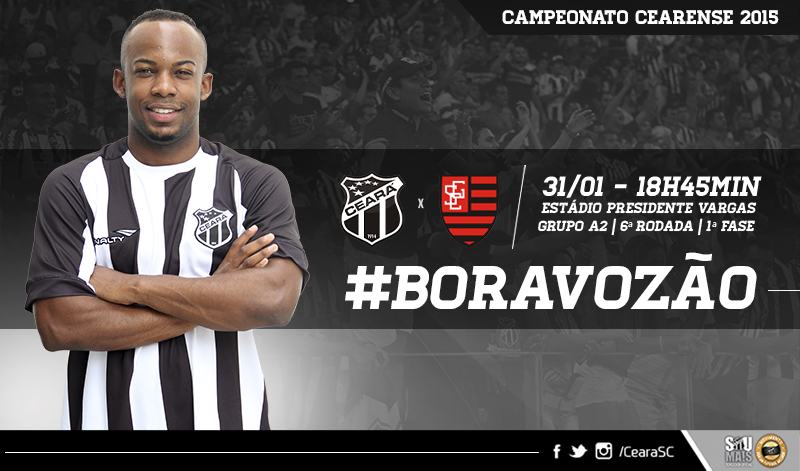No PV, Vozão recebe o Guarany (S) para manter bom momento