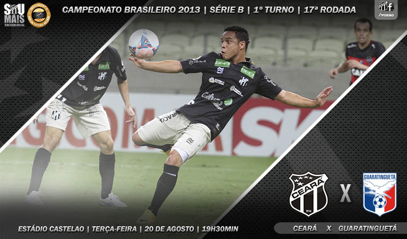 Na estreia de Sérgio Soares, Ceará recebe o Guaratinguetá