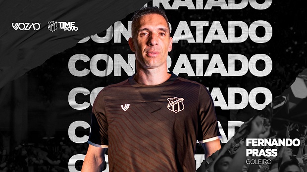 Fernando Prass é o novo goleiro do Ceará para 2020