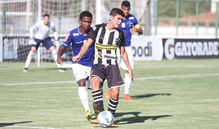 Ceará luta até o fim, mas perde para o Cruzeiro e se despede da Copa São Paulo