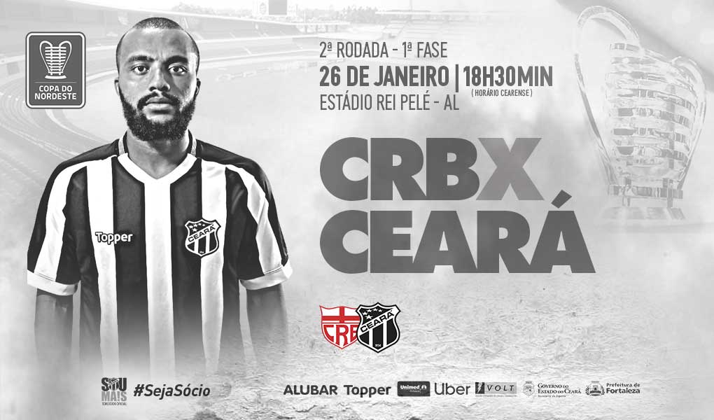 Contra o CRB, Ceará tem primeiro desafio fora de casa pelo Nordestão