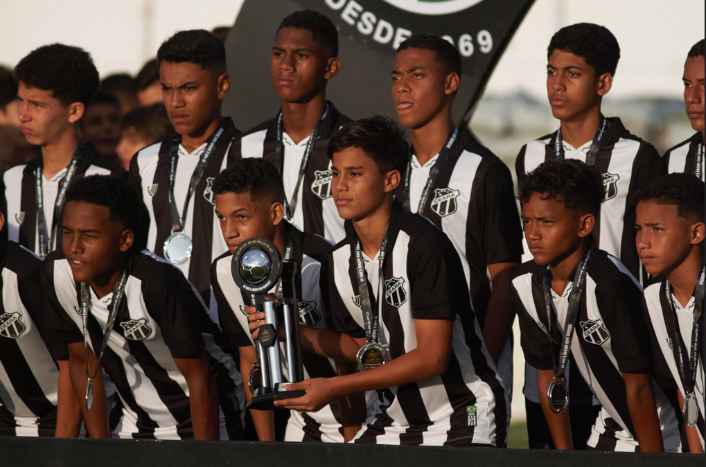 Sub-13: Ceará faz bom jogo contra o Juazeiro e garante o vice-campeonato da Copa Seromo 2022