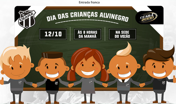 Dia das Crianças Alvinegro: Participe desta festa