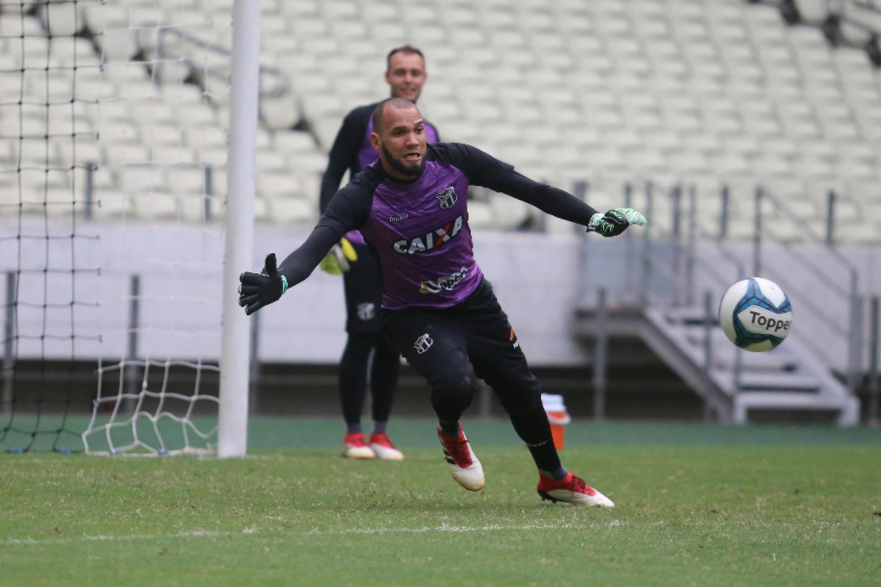 Visando partida contra o Salgueiro, Marcelo Chamusca realiza treino integrado no Castelão