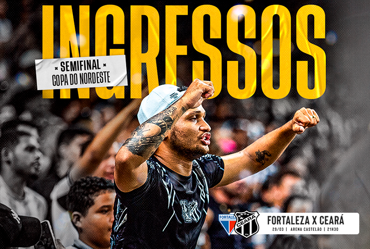 Iniciada a venda de Ingressos para o Clássico-Rei válido pela semifinal da Copa do Nordeste