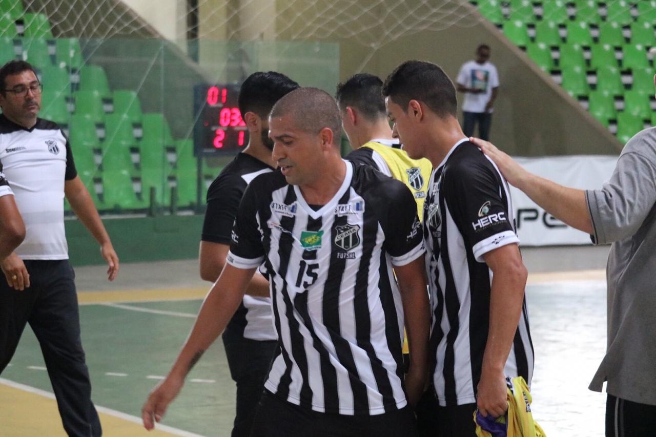 Futsal Adulto: No Ginásio Verdão, Ceará goleia o Sampaio Futsal por 4 a 2