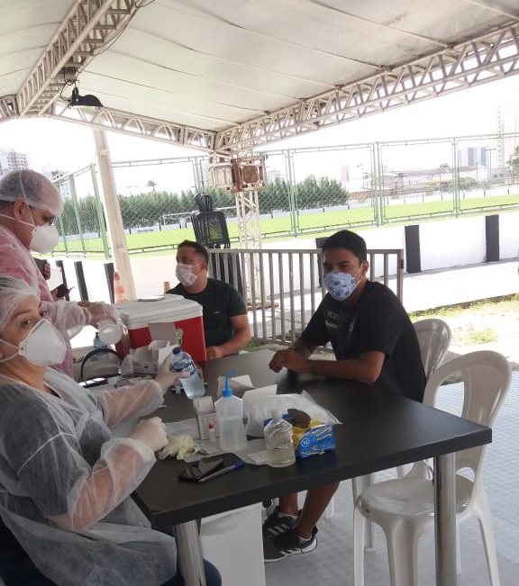 Futsal Adulto: Em Porangabuçu, atletas e comissão técnica já realizaram os testes para a volta aos treinamentos presenciais