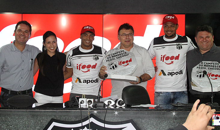 Ifood é o novo patrocinador master do Ceará