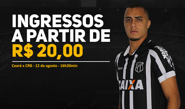 Garanta já seu ingresso para partida entre Ceará x CRB