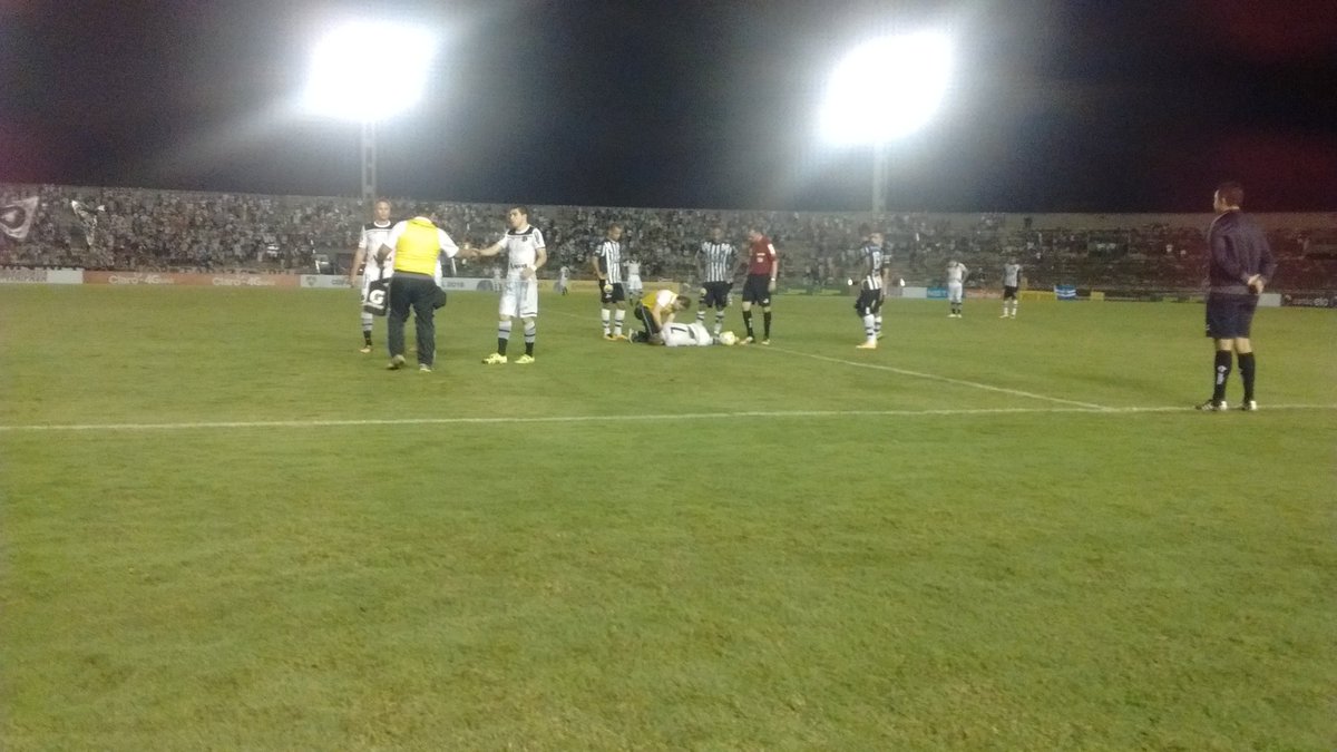 Ceará perde para o Botafogo(PB) no jogo de ida pela Copa do Brasil