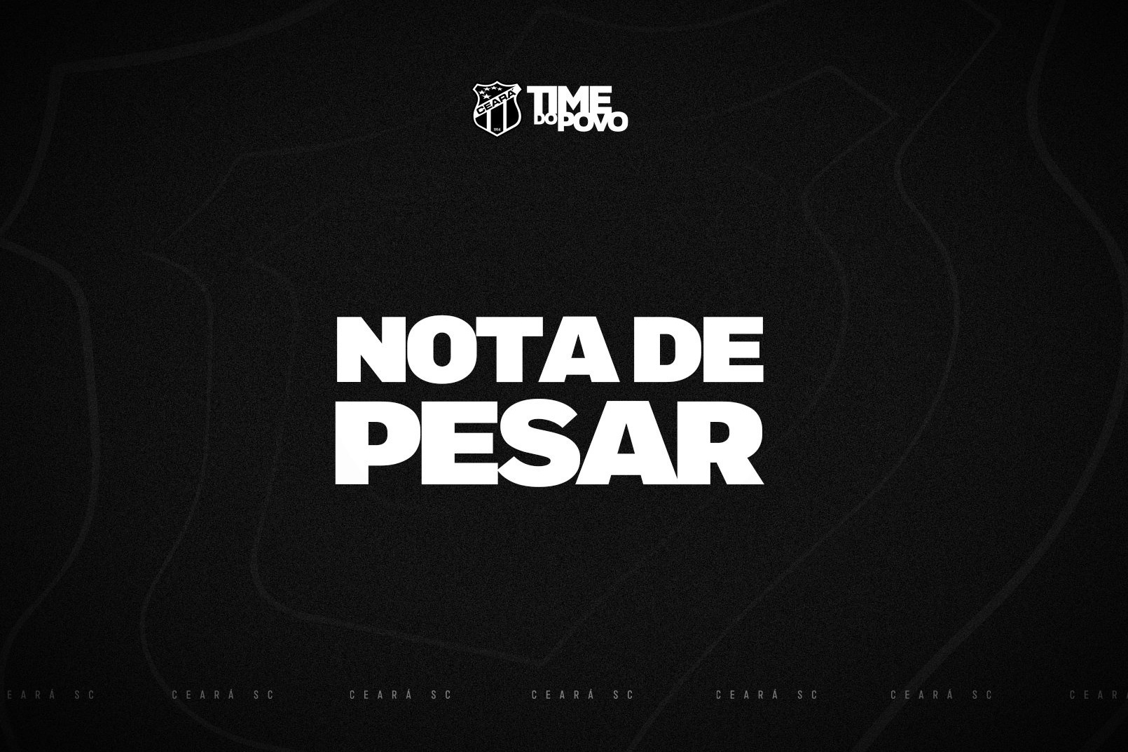 Nota de Pesar - Francisco Luiz de Oliveira