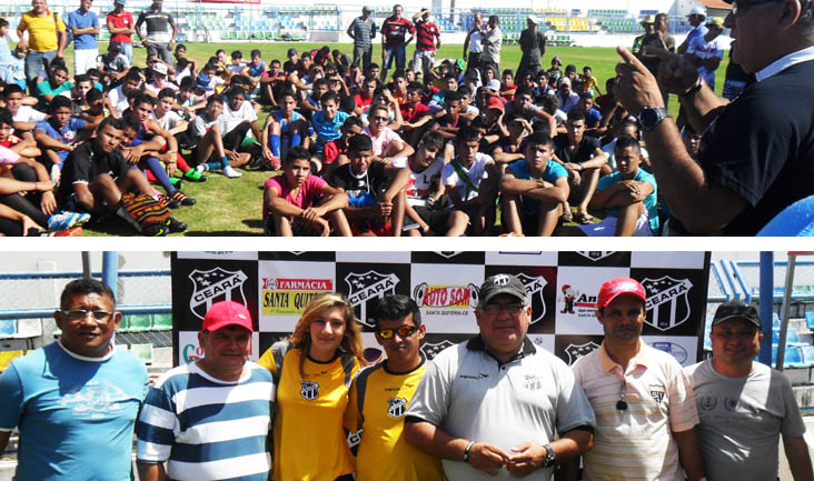 Peneira realizada em Santa Quitéria/CE teve nove aprovados