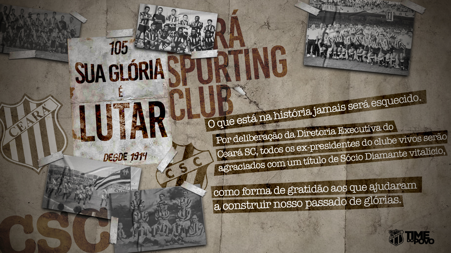 Ceará irá agraciar todos os seus ex-presidentes com um título de Sócio vitalício