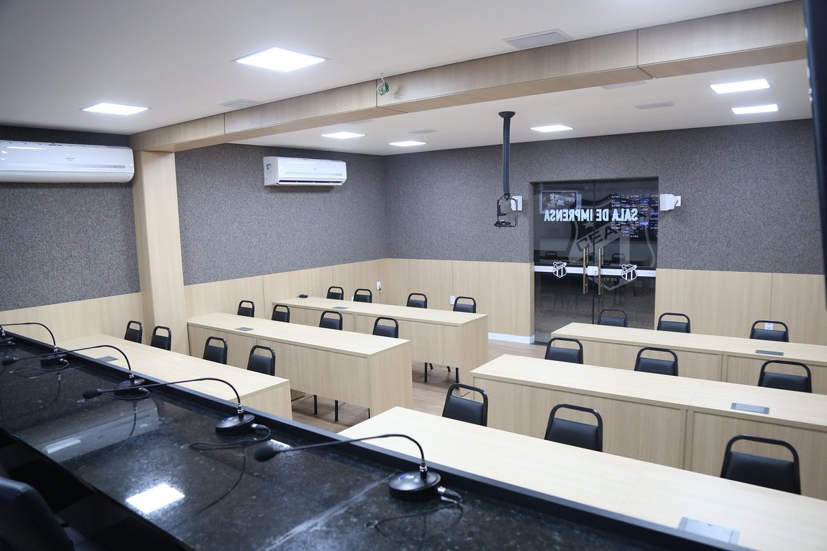 Ceará realiza coletiva de imprensa com representantes de quatro modalidades do clube 