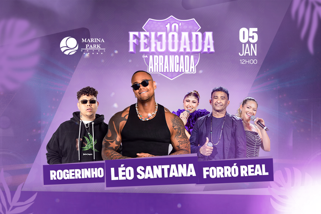 Com shows de Léo Santana, Forró Real e Rogerinho, Ceará anuncia o retorno da Feijoada da Arrancada