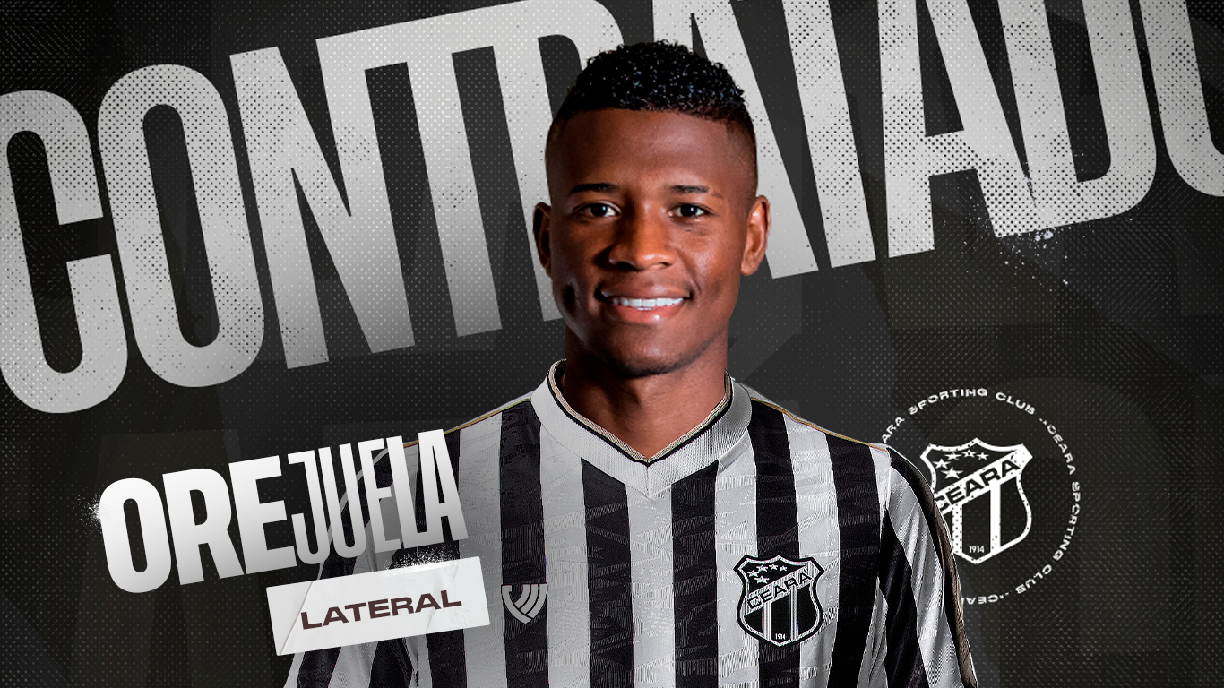 Lateral-direito Orejuela acerta com o Vozão e chega para a sequência da temporada 2023