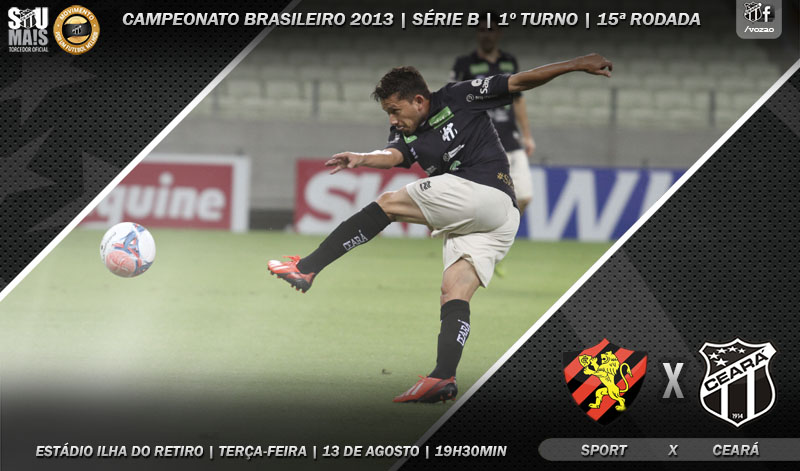 Lutando pela primeira vitória fora de casa, Ceará enfrenta o Sport