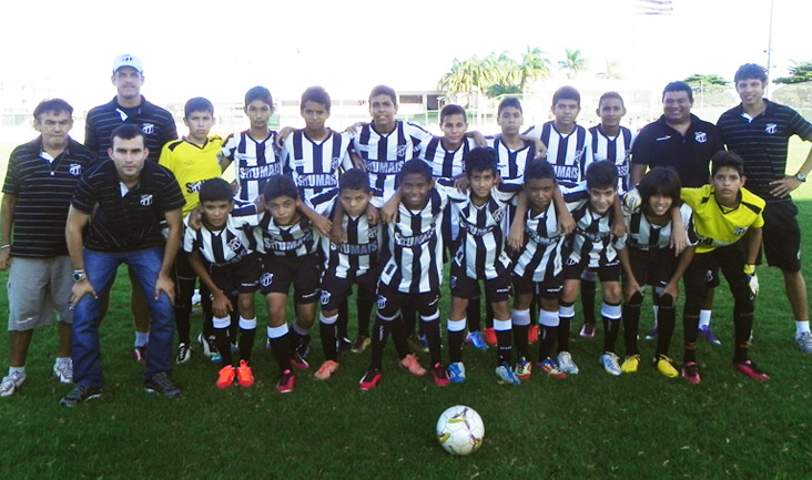 Estadual Sub-13: Ceará goleia e segue na vice-liderança do grupo